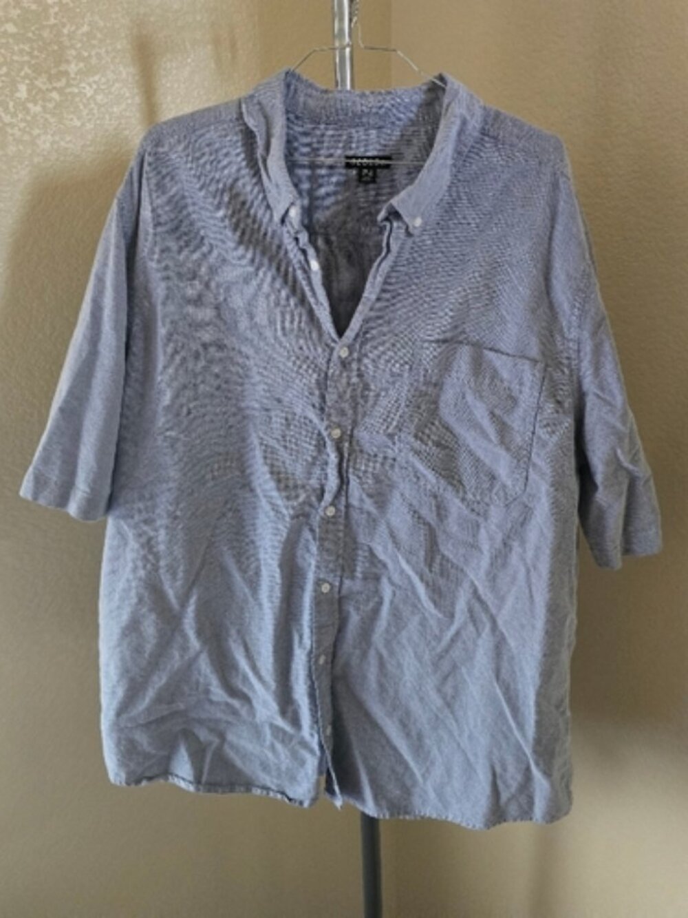 George Short Sleeve Button Down Shirt With Pocket